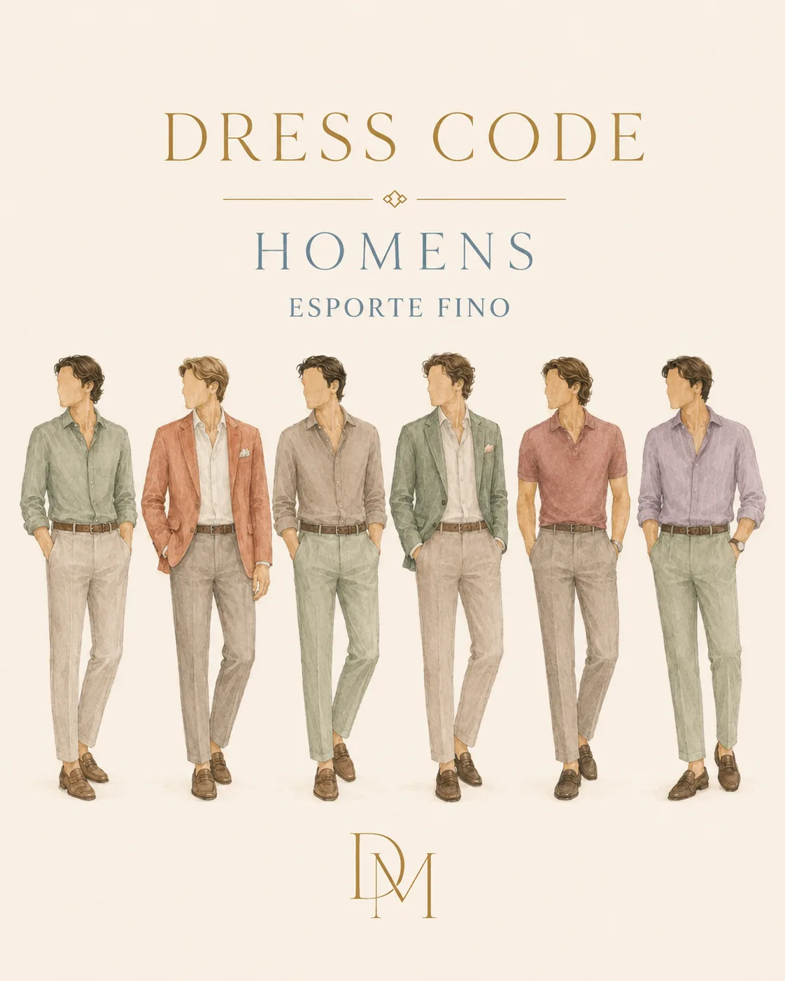 Dress code esporte fino — homens